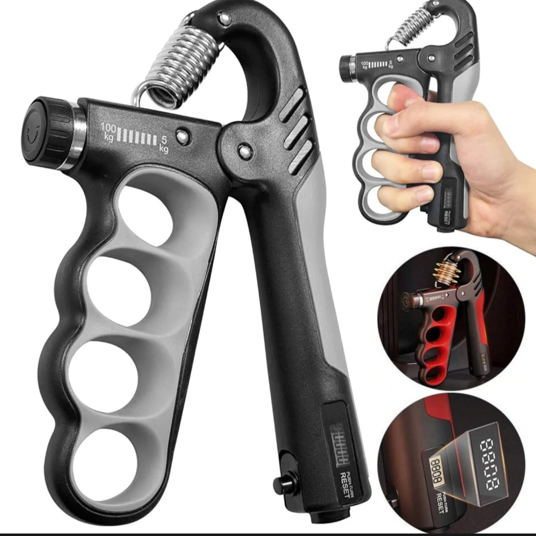 5-100kg Adjustable Hand Gripper Automatic Counting