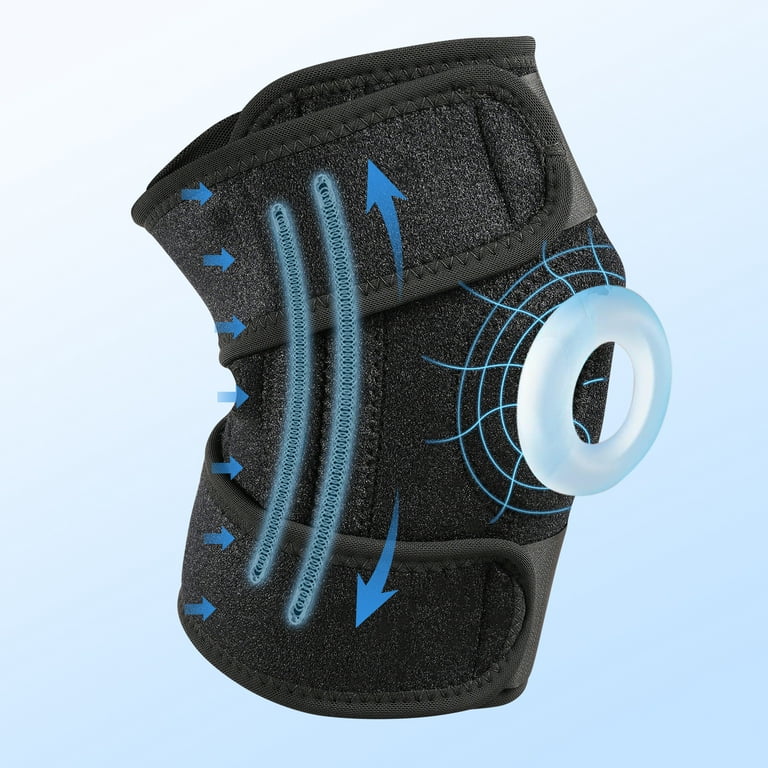 Load video: Open patella knee support